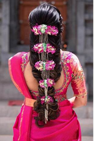 Visakhapatnam, Clothing & Accessories, INR 1900,  Bridal Gajra & Fresh Floral Wedding Accessories - Vizag Pelli Poola Jada