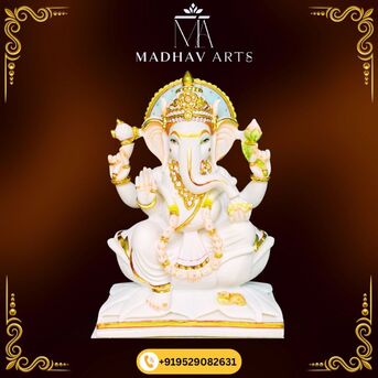 Jaipur, Clothing & Accessories, INR 25000,  Ganesh Marble Murti For Home &ndash; Crafted By Skilled Artisans