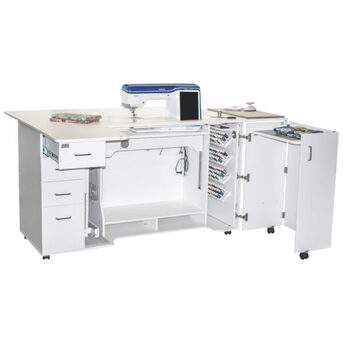 New York, Industrial Machinery, USD 4279,  Model 8479 Combo &ndash; Sewing/Embroidery/Serger Cabinet