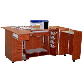 New York, Industrial Machinery, USD 4279,  Model 8479 Combo &ndash; Sewing/Embroidery/Serger Cabinet