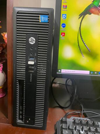 Jalmudah, Computers, SAR 700,  HP EliteDesk I7 And Del 24" LED