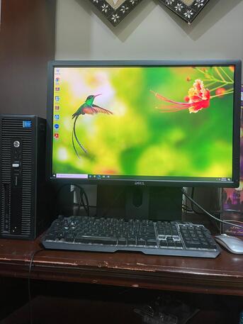 Jalmudah, Computers, SAR 700,  HP EliteDesk I7 And Del 24" LED
