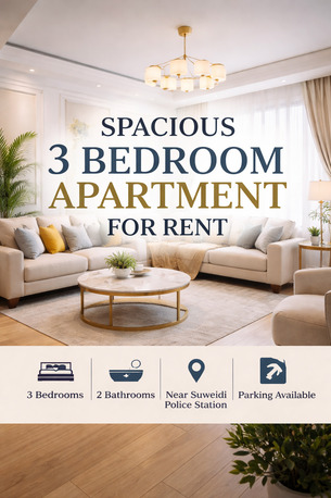 Al Suwaidi, Apartments/Houses, SAR 3000/month,  Furnished,  &ldquo;Spacious Furnished 3BHK In Prime Suweidi Location &ndash; Move-In Ready!&rdquo;