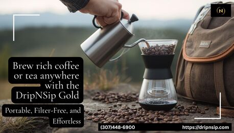 New York, Food, DripNSip Gold &ndash; Portable Pour-Over Coffee Maker