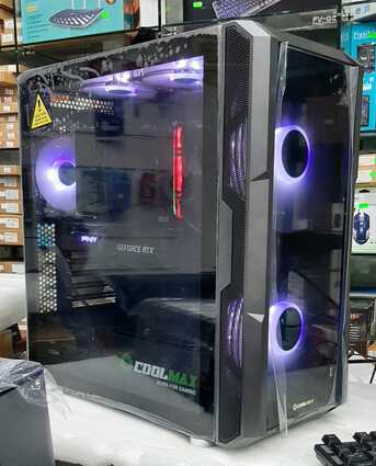 Al Sharafeyah, Computers, SAR 3250,  Gaming PC Core I5 12th, Ram 16gb, SSD 512gb+1tbHD, RTX 3060 12gb With ViewSonic 27" 180Hz