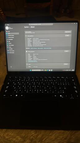 Jeddah, Computers, SAR 4000,  Microsoft Surface Laptop 7th Edition &ndash; Snapdragon X Plus | 16GB RAM | 512GB SSD | Black