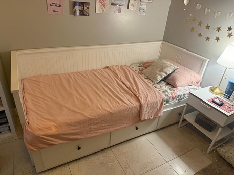 Al Muruj, Furniture, SAR 950,  Ikea Daybed With Mattress For Sale In Excellent Condition