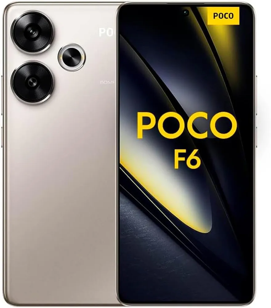 Khobar, Mobile Phones, SAR 1050,  Xiaomi Poco F6 5G 512GB ROM 12GB RAM Dual SIM GSM Unlocked(Global) - Titanium
