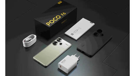 Khobar, Mobile Phones, SAR 1050,  Xiaomi Poco F6 5G 512GB ROM 12GB RAM Dual SIM GSM Unlocked(Global) - Titanium