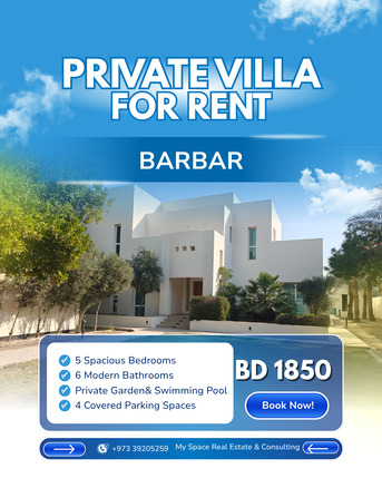 Barbar, Villas, BHD 1850,  Adorable Private Villa For Rent In Barbar | Near Saar Alosra | Big Private Pool & Garden