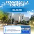 BHD 1850,  Adorable Private Villa For Rent In Barbar | Near Saar Alosra | Big Private Pool & Garden