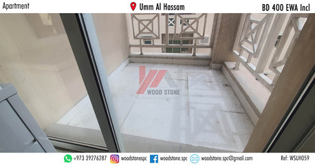Umm Al Hassam, Apartments/Houses, BHD 400/month,  Furnished,  2 BR,  130 Sq. Meter,  Fully Furnished 2 Bedroom Apartment, Umm Al Hassam - BD 400 Incl WSUH059
