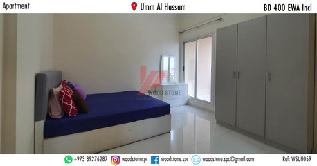 Umm Al Hassam, Apartments/Houses, BHD 400/month,  Furnished,  2 BR,  130 Sq. Meter,  Fully Furnished 2 Bedroom Apartment, Umm Al Hassam - BD 400 Incl WSUH059