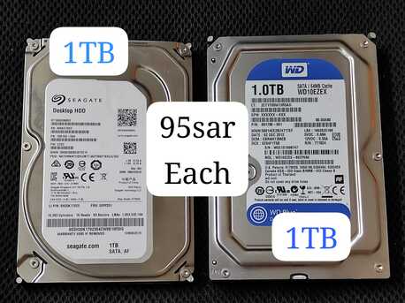 Umm Al Hamam, Electronics, SAR 95,  HDD 1 TERABYTES 2Pcs Available  95sar Each