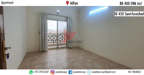 Adliya, Apartments/Houses, BHD 400/month,  3 BR,  150 Sq. Meter,  Unfurnished 3 Bedroom Apartment, Adliya - BD 400 Incl WSAD061
