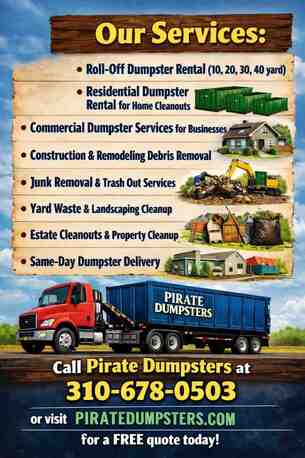 New York, Business, Affordable Dumpster Rental In California | Pirate Dumpsters