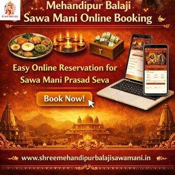 Jaipur, Food & Drink, Mehandipur Balaji Sawamani Online Booking &ndash; Fast & Easy Prasad Seva Reservation
