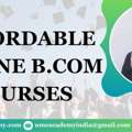 Affordable Online B.Com Courses