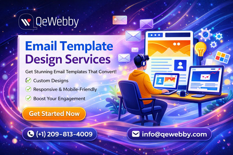 New York, Web Design & Development, Professional Email Template Design Services | Custom & Responsive Emails