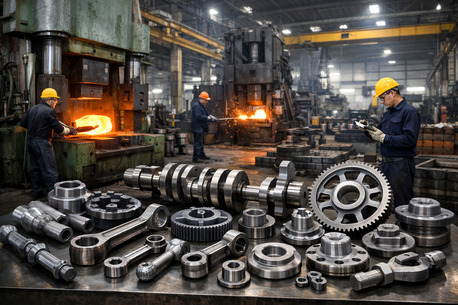 Faridabad, Industrial Machinery, Top Forging Company In Faridabad | Forging Parts Manufacturer Company