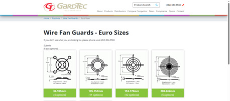 New York, Electronics, USD 5,  Wire Fan Guards For Cooling Protection & Optimal Airflow | GardTec Inc.
