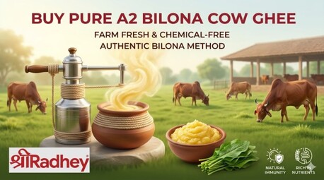 Jaipur, Food, INR 1150,  Buy Pure A2 Bilona Cow Ghee &ndash; Farm Fresh & Chemical-Free
