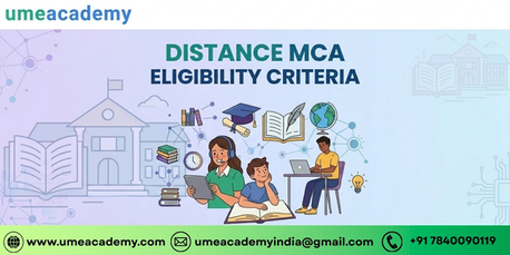 Noida, Lessons Offered, Distance MCA Eligibility Criteria