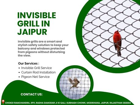 Jaipur, Business, Invisible Grill In Jaipur &ndash; Modern Safety Solution
