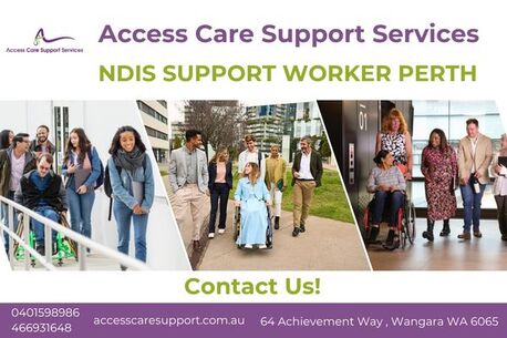 Perth, Health, NDIS Support Worker Perth &ndash; Reliable Help When You Need It