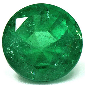 New York, Jewelry, USD 1709,  Premium 1.15 Cts. Emerald Round &ndash; AAA Quality Gemstone At GemsNY