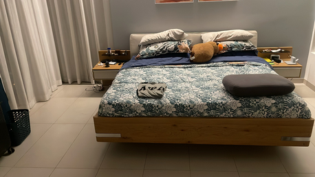 Manama, Furniture, BHD 500,  Premium German Bedroom Set &ndash; Solid Wood + Adjustable Bed + Mattress