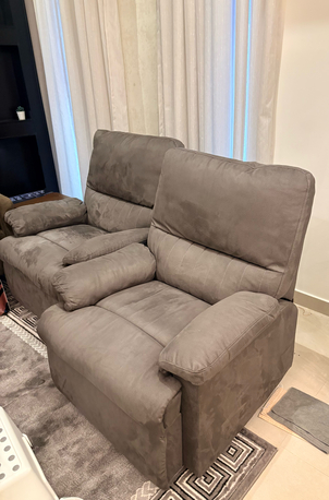 Manama, Furniture, BHD 40,  One Seater Recliner Chair - 2pcs Chair On-hand 40BD Each