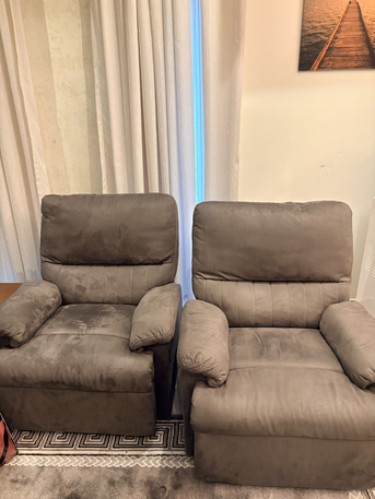 Manama, Furniture, BHD 40,  One Seater Recliner Chair - 2pcs Chair On-hand 40BD Each