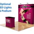 Print Straight Velcro Fabric Pop Up Displays From PrintMagic