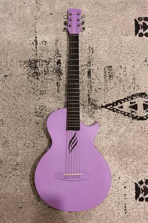 Jubail, Musical Instruments, SAR 750,  Enya Nova Go SP1 Carbon Fiber Guitar &ndash; Purple (Full Bundle)