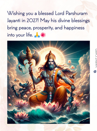 Mumbai, Creative, Inspirational Parshuram Jayanti Quotes For Daily Motivation