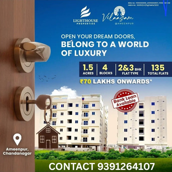 Hyderabad, Residential Plots, INR 5999,  1500 Sq. Feet,  Live Comfortably. Invest Confidently.  Location: Chandanagar &ndash; Ameenpur