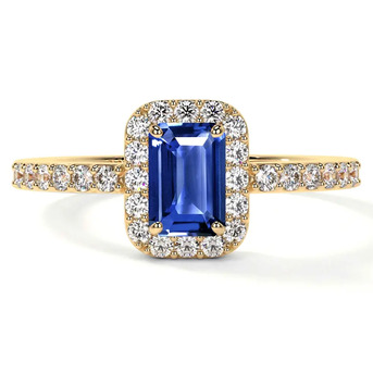 New York, Jewelry, USD 2207,  Shop Sapphire And Diamond Ring Online With Certified Quality