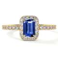 USD 2207,  Shop Sapphire And Diamond Ring Online With Certified Quality