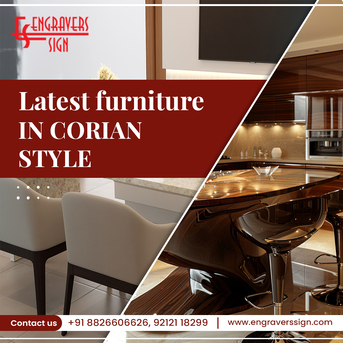 New Delhi, Furniture, Latest Furniture In Corian Style For Modern Interiors