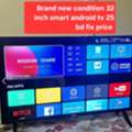 BHD 25,  New Andiod Smart Tv 32 Inch 25 Bd Last Msg 3670 8372 Wts Ap