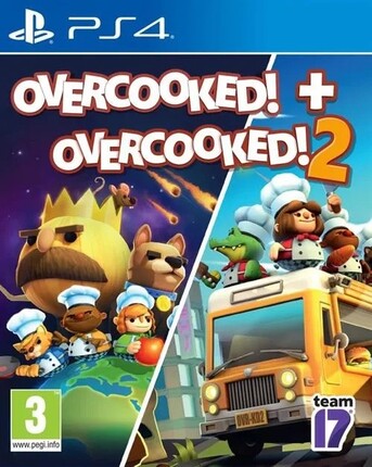 The Hague, Video Games, EUR 19,  Overcooked Double Pack - Overcooked 1 & 2