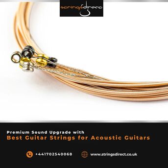 London, Musical Instruments, GBP 1,  Premium Sound Upgrade With Best Guitar Strings For Acoustic Guitars