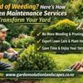 Tired Of Weeding? Here's How Garden Maintenance Services Transform Your Yard