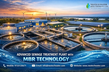 Mumbai, Industrial Machinery, Advanced Sewage Treatment Plant With MBR Technology