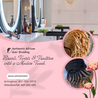 Dallas, Fashion & Design, Natural Hair Salon In Waxahachie | Authentic African Hair Braiding Experts