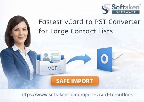 New York, Computer, Fastest VCard To PST Converter For Converting Large Contact Lists Into PST Format