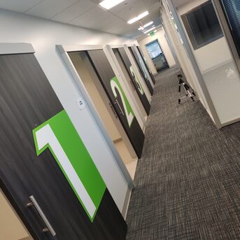 New York, Business, Wayfinding Signs In Denver | Custom Directional Signs By Graphicworks Sign Company