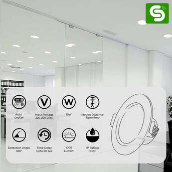 Noida, Electronics, INR 700,  Motion Sensor Downlight For Indoor & Outdoor Use