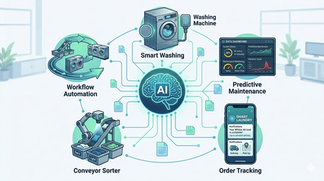 New York, Software Development, Smart AI Solutions For Modern Laundry Businesses